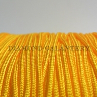 Shamballa šnúrka nylonová 0,8 mm - medovo žltá